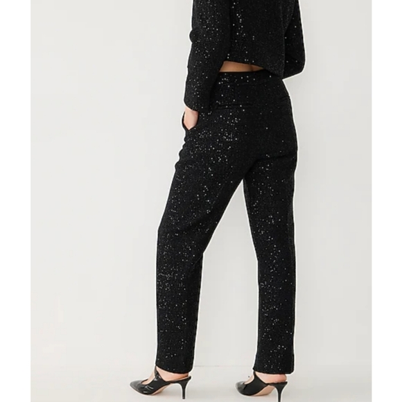 28. J.Crew Kate straight-leg pant in sequin tweed - Picture 3 of 7